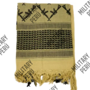 shemagh beige fusil